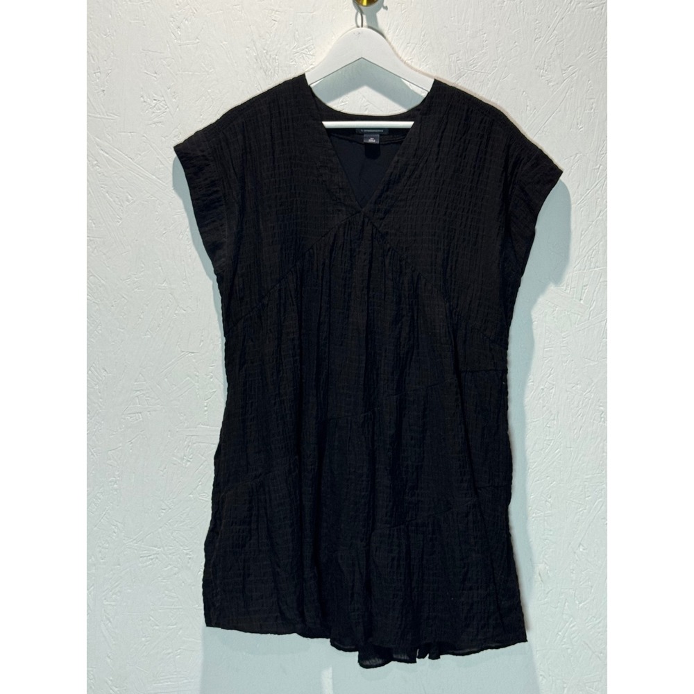Maeve Tunic Dress Anthropologie Black Small Petite SP
